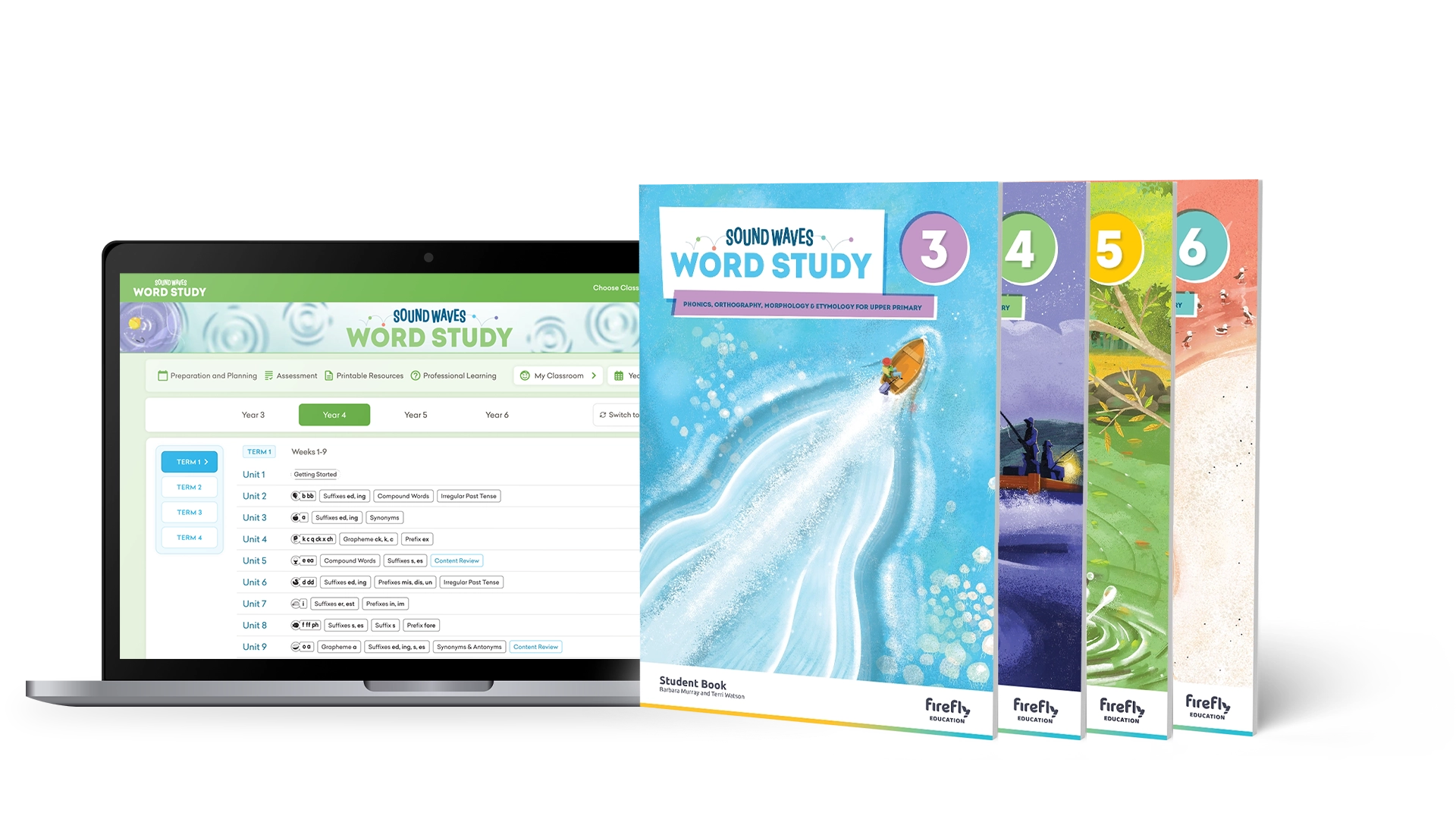 Word Study books and online